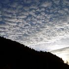 Abendliche Schäfchen(wolken) im Sauerland