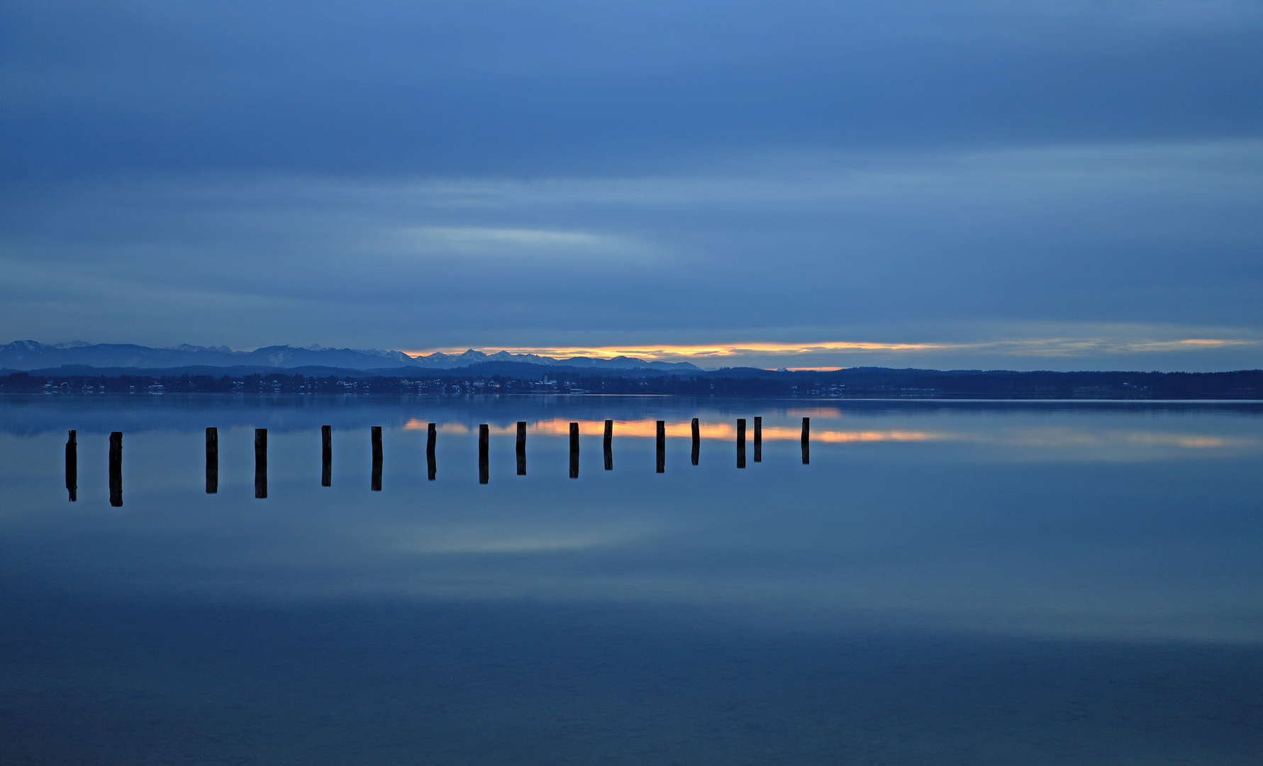 Abendliche Spiegelung