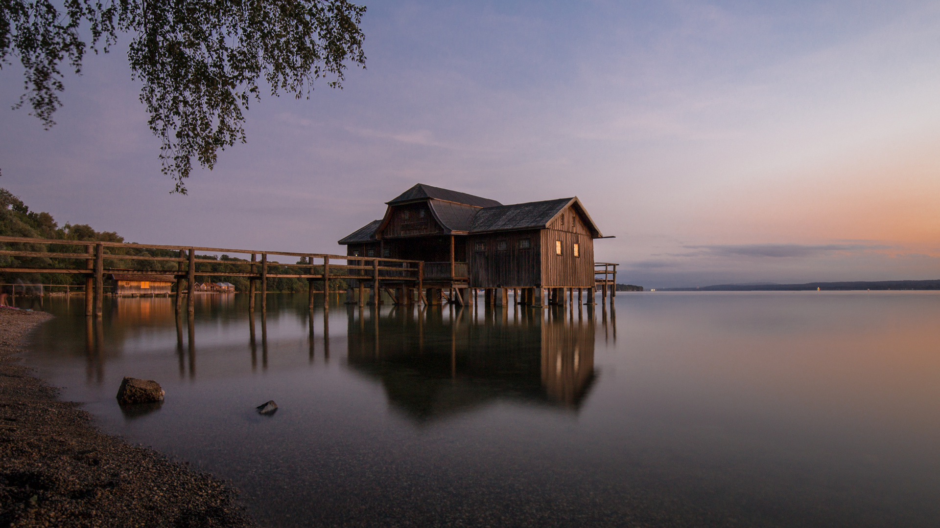 Abendliche Spiegelung