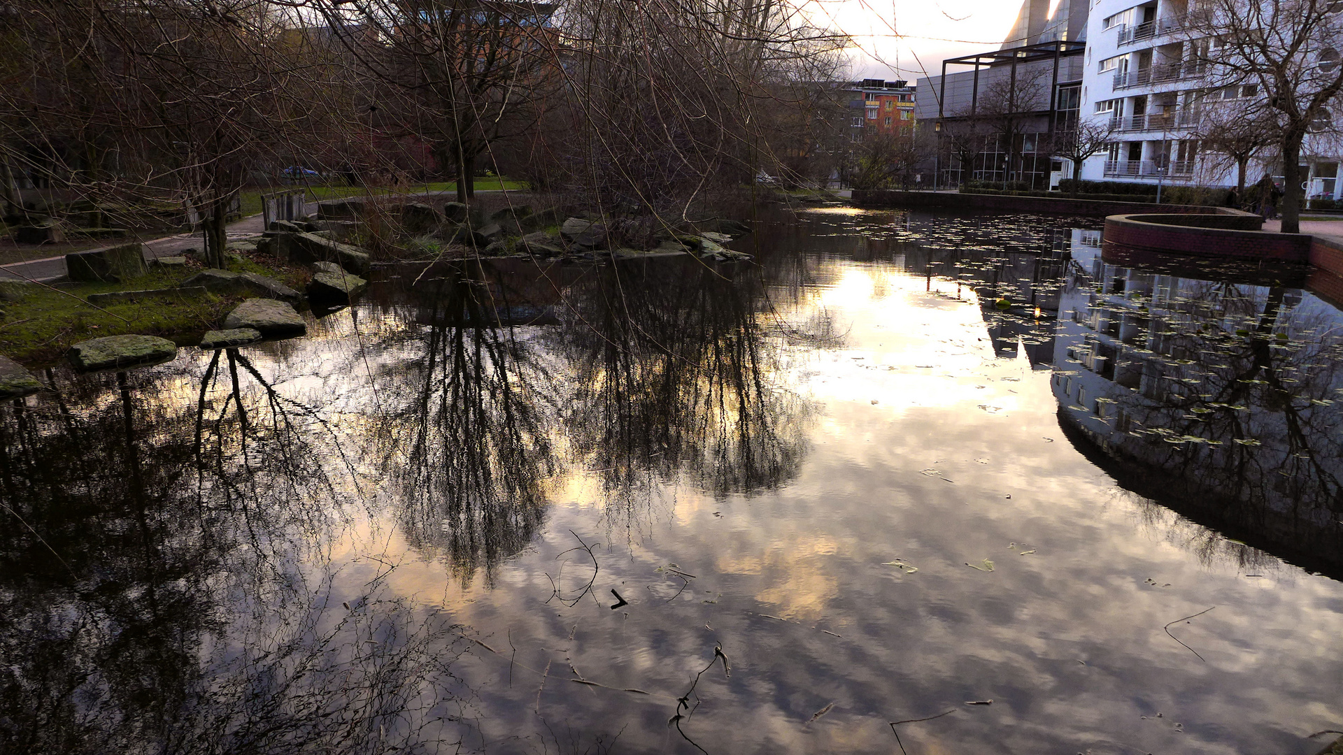 Abendliche Spiegelung