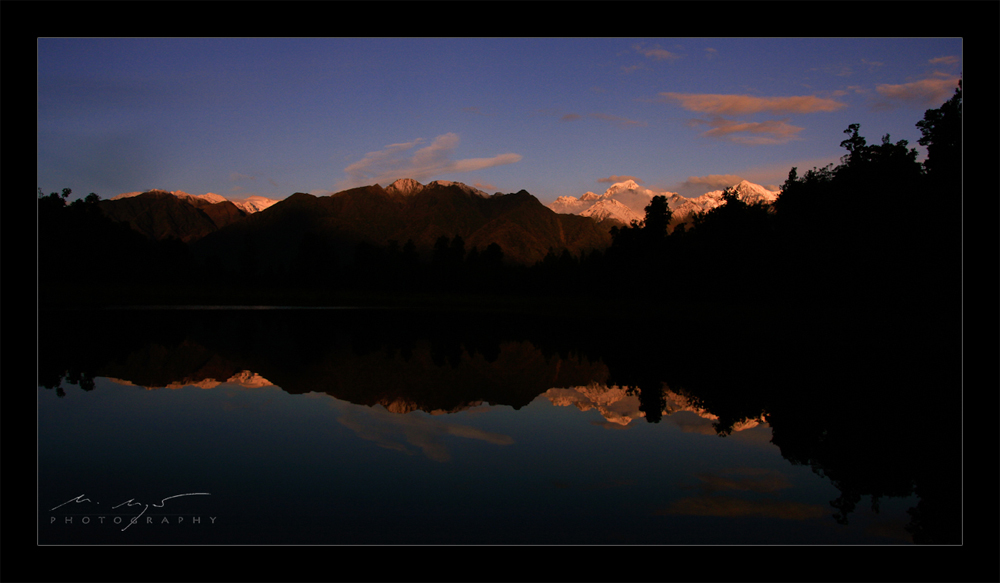 Abendliche Spiegelung