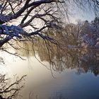 Abendliche Stille am Fluss