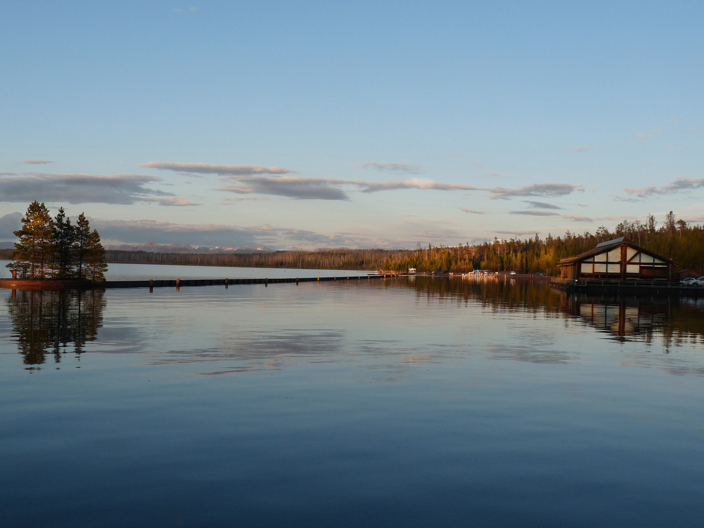 Abendliche Stille am See