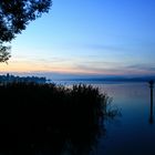 Abendliche Stille liegt über dem Bodensee