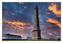 - abendliche Stimmung am neuen Leuchtturm -