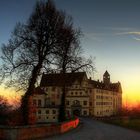 Abendliche Stimmung am Schloss Heiligenberg