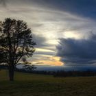 Abendliche Stimmung auf dem Klippeneck