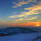 Abendliche Stimmung im Hegaugebiet