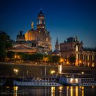 Abendliche Stimmung in Dresden