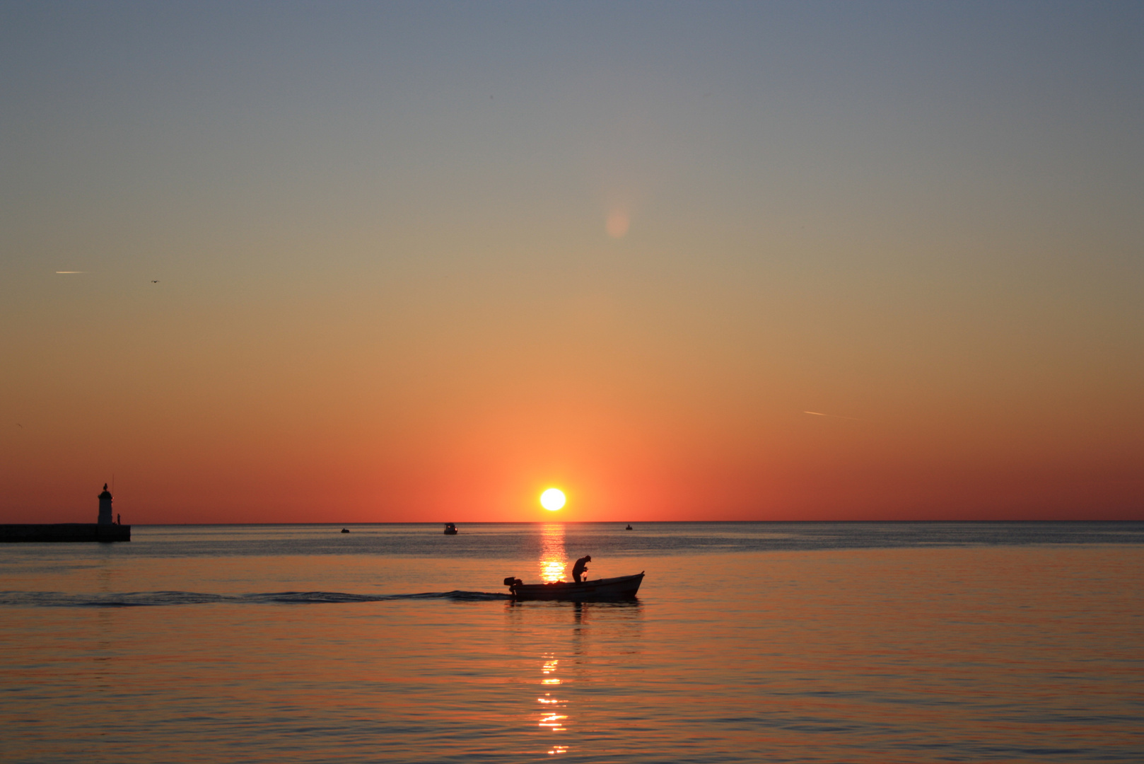 Abendliche Stimmung in Kroatien