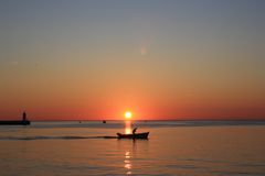 Abendliche Stimmung in Kroatien