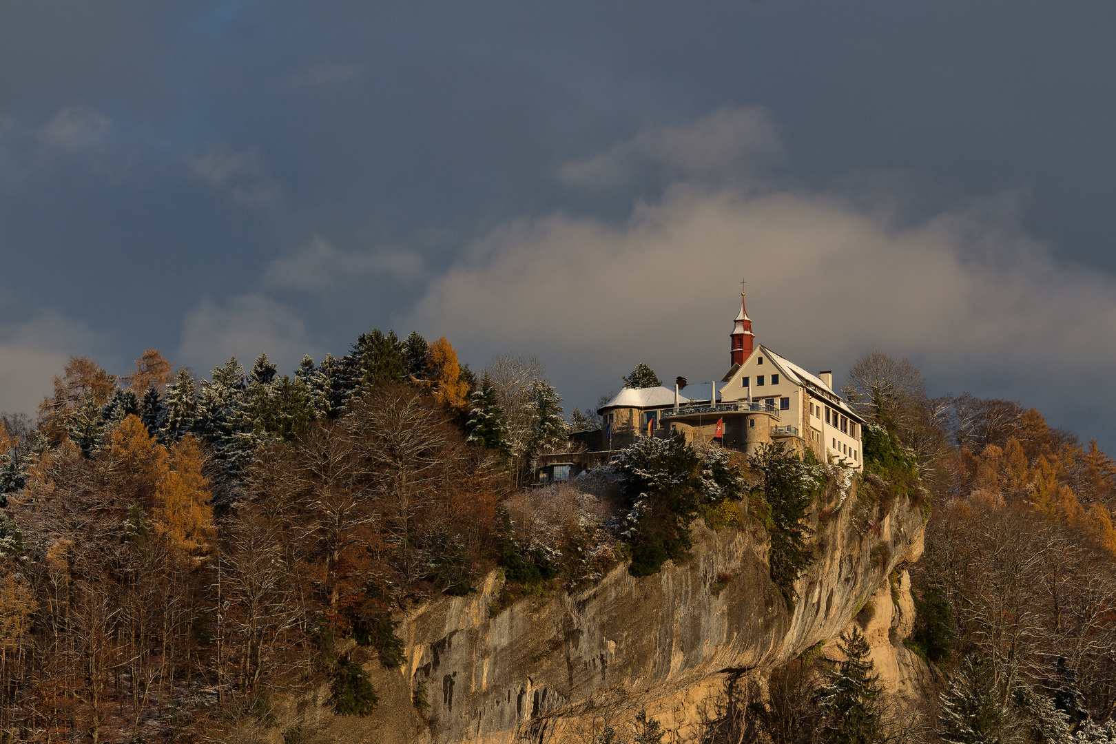 Abendliche Wintersonne