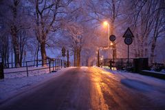Abendliche Winterstimmung