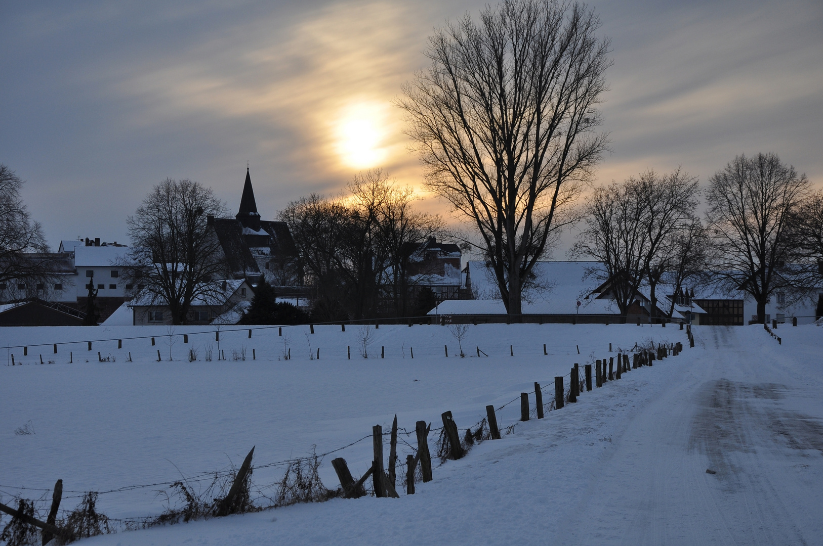 Abendliche Winterstimmung