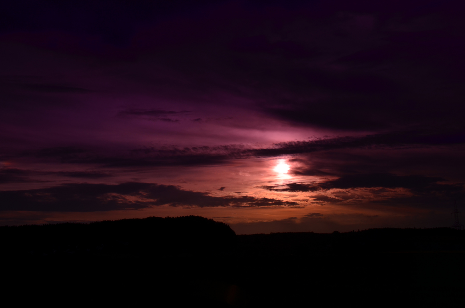 Abendliche Wolken