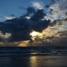 Abendliche Wolken an der Nordsee (St. Peter Ording)