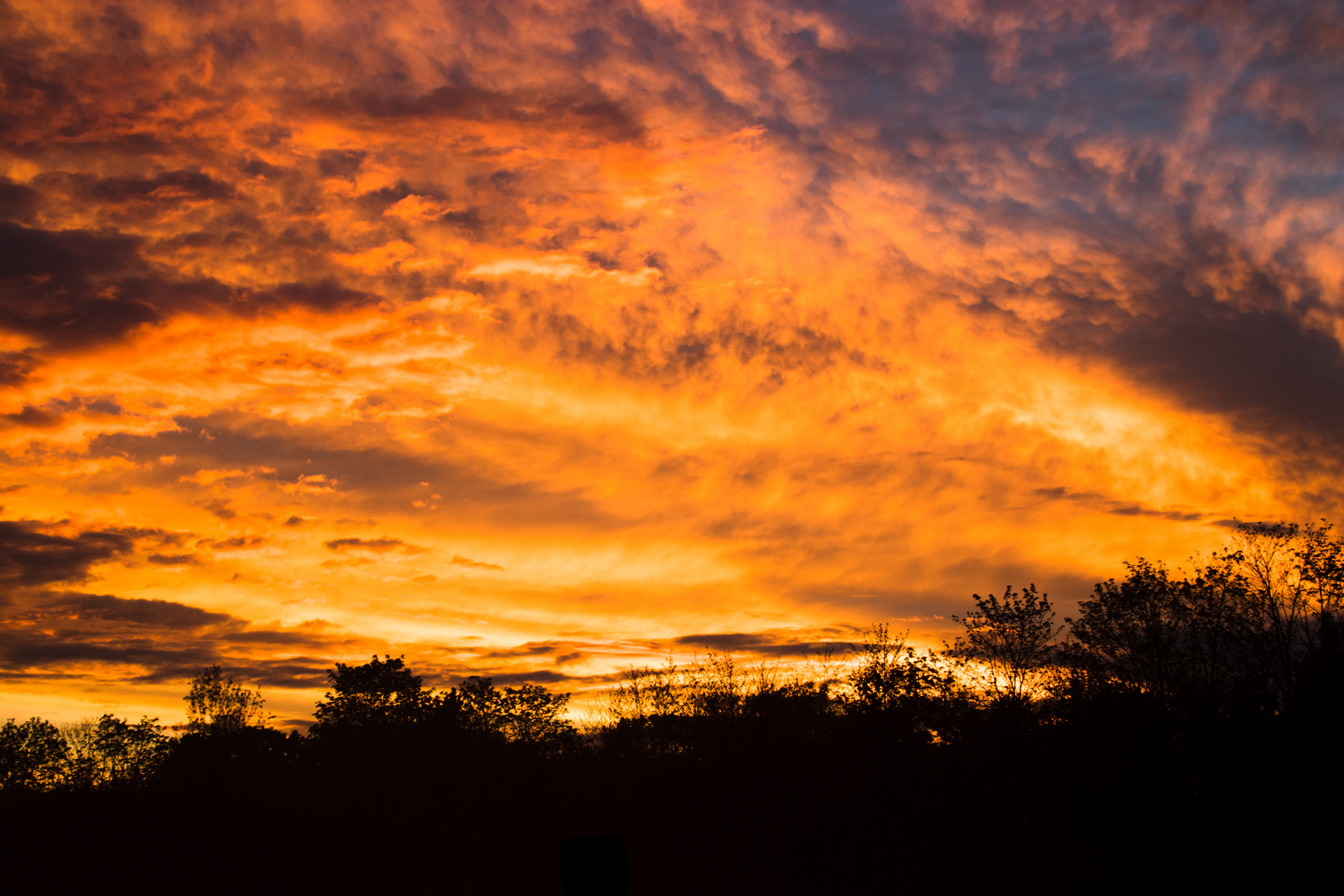 Abendliche Wolken