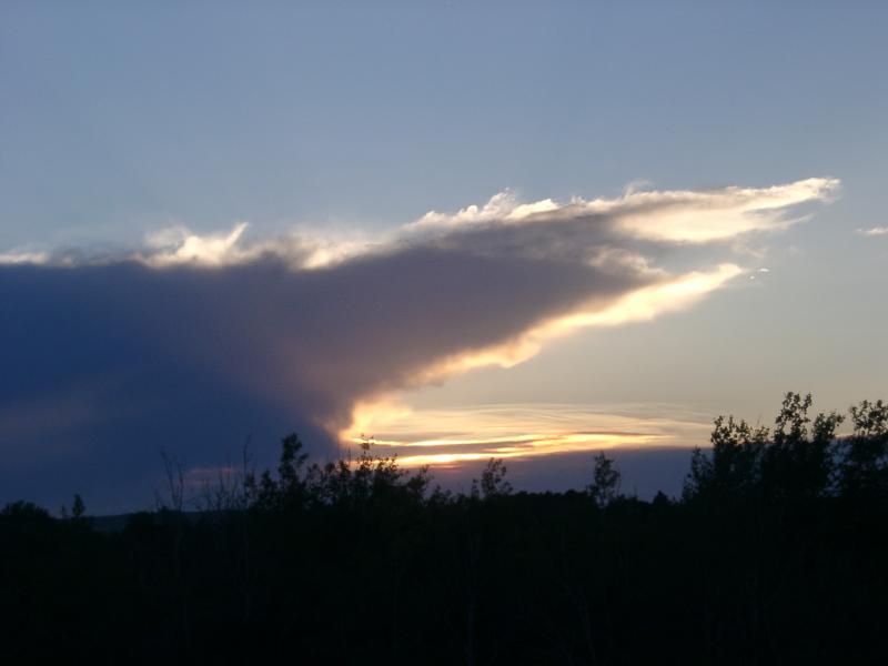 Abendliche Wolken in Kanada by Manuel Wick