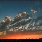 abendliche Wolkenformation