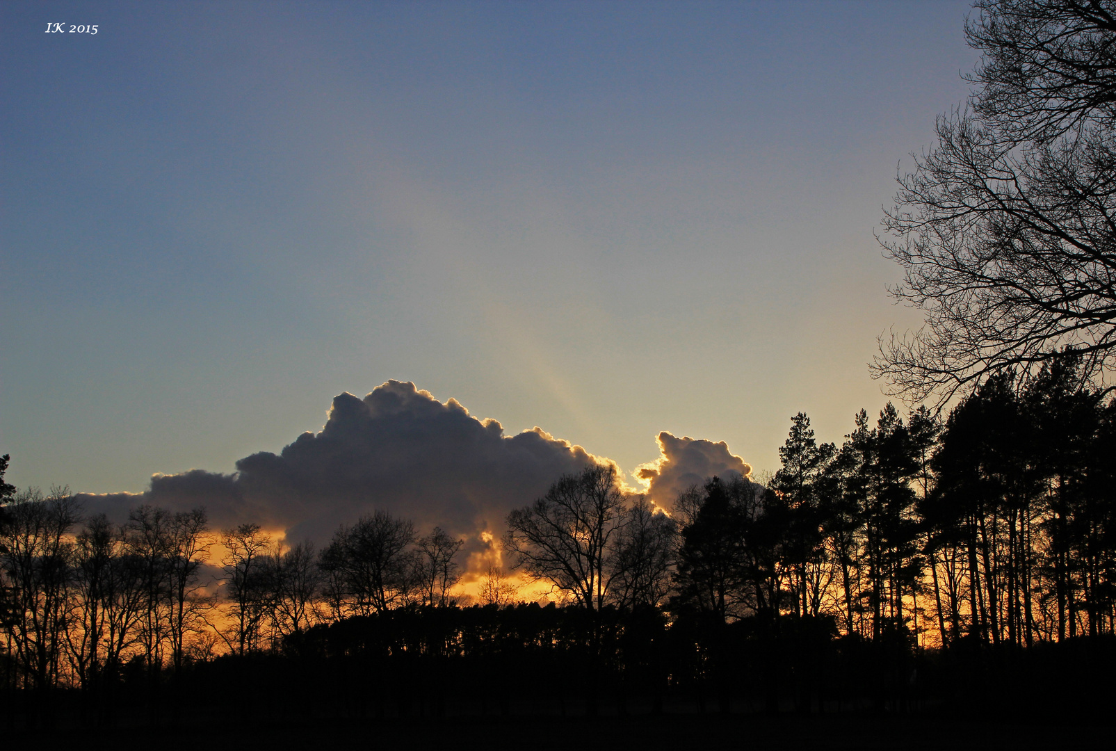 Abendliche Wolkenstimmung