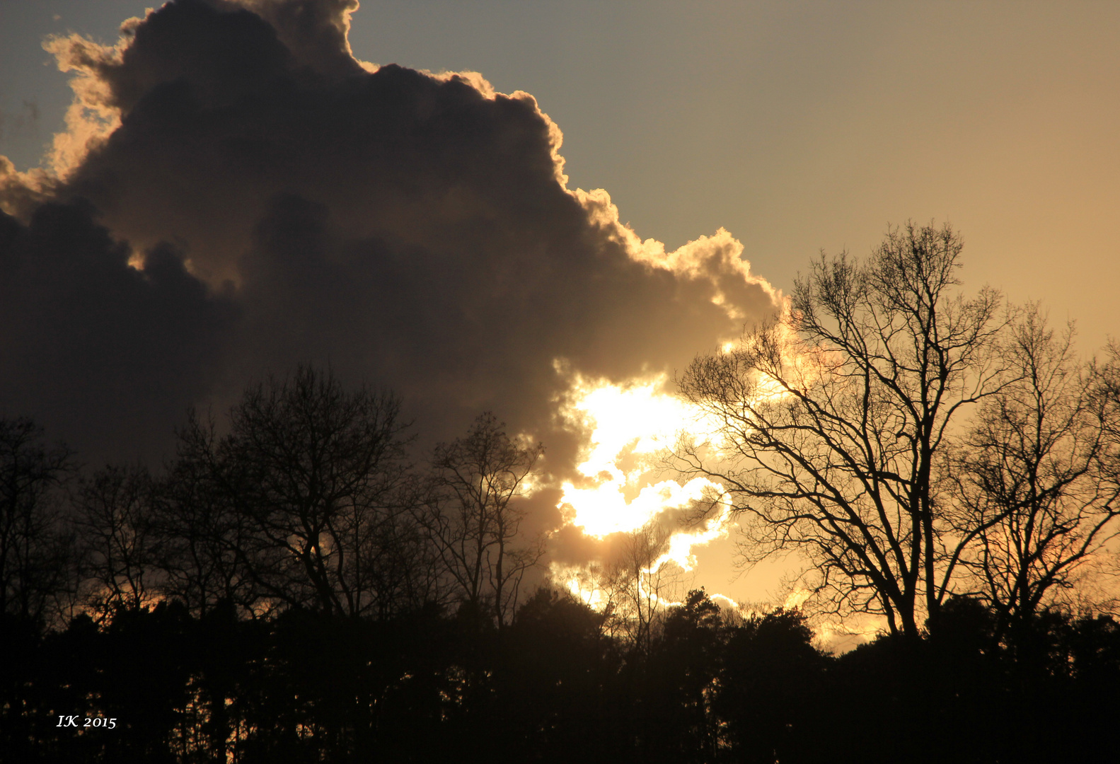 abendliche Wolkenstimmung