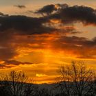 Abendlichehimmel am Karsamstag