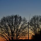 Abendlichens Farbenspiel