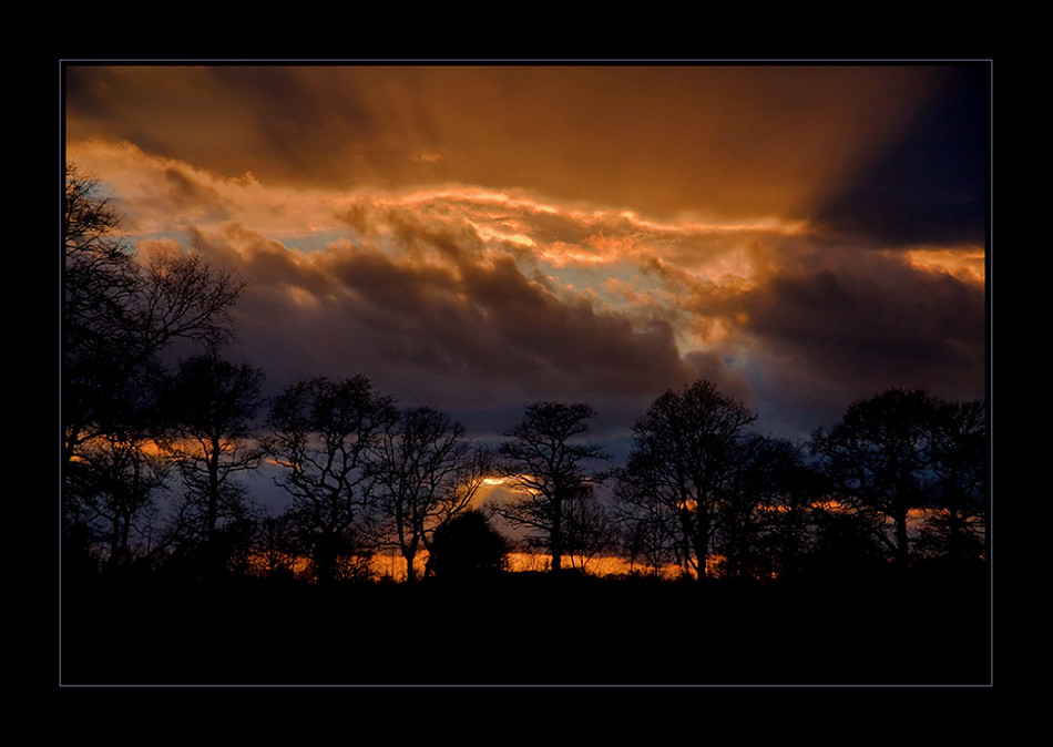 Abendlicher "Aprilhimmel"