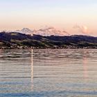 abendlicher Ausblick über den Bodensee