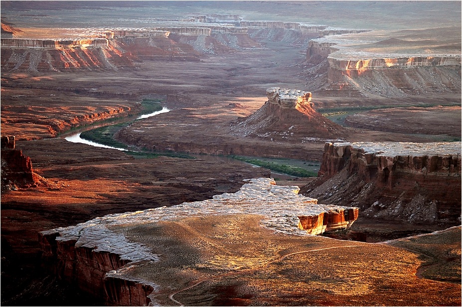 Abendlicher Blick auf Canyonlands