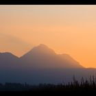 Abendlicher Blick auf den Staufen