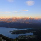 Abendlicher Blick auf den Walchensee