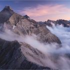 abendlicher blick auf die parseierspitze