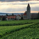 Abendlicher Blick auf Hagnau