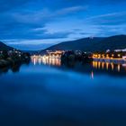Abendlicher Blick auf Heidelberg