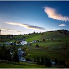 Abendlicher Blick auf Hofsgrund