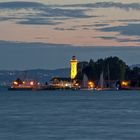 Abendlicher Blick auf Lindau