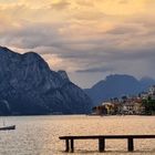 abendlicher Blick auf Malcesine