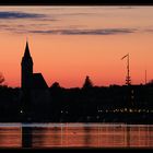 Abendlicher Blick auf Seebruck