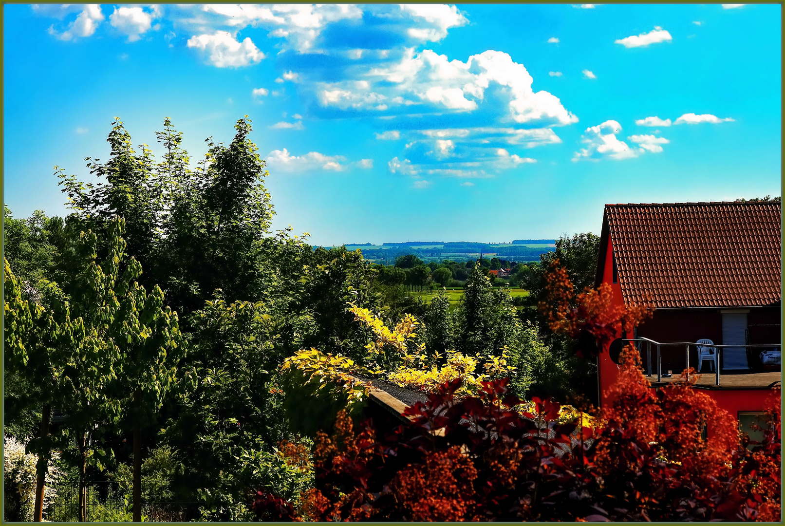 Abendlicher Blick ...