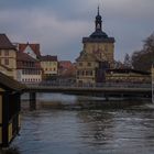 Abendlicher Blick über Teile der Bamberger Altstadt