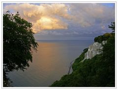 Abendlicher Blick vom Königsstuhl