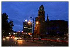 Abendlicher Blick zur Gedächtniskirche - reload