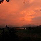 Abendlicher Chiemsee nach Gewitter