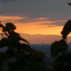 Abendlicher Durchblick zum Straßburger Münster