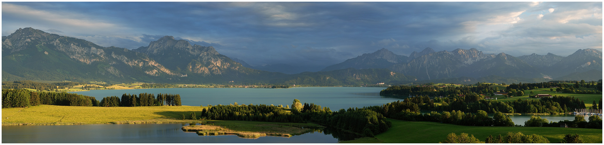 Abendlicher Forggenseeblick