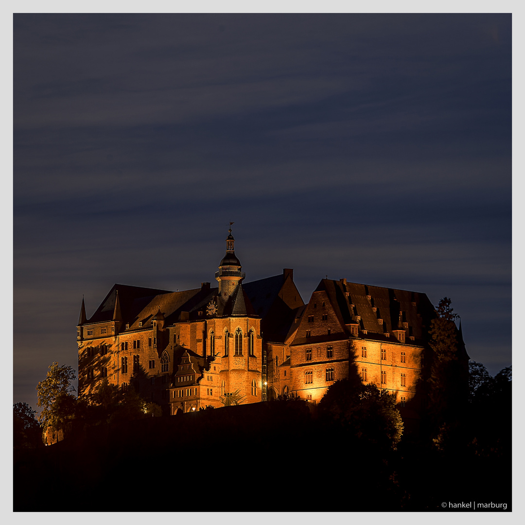 Abendlicher Gruß aus Marburg