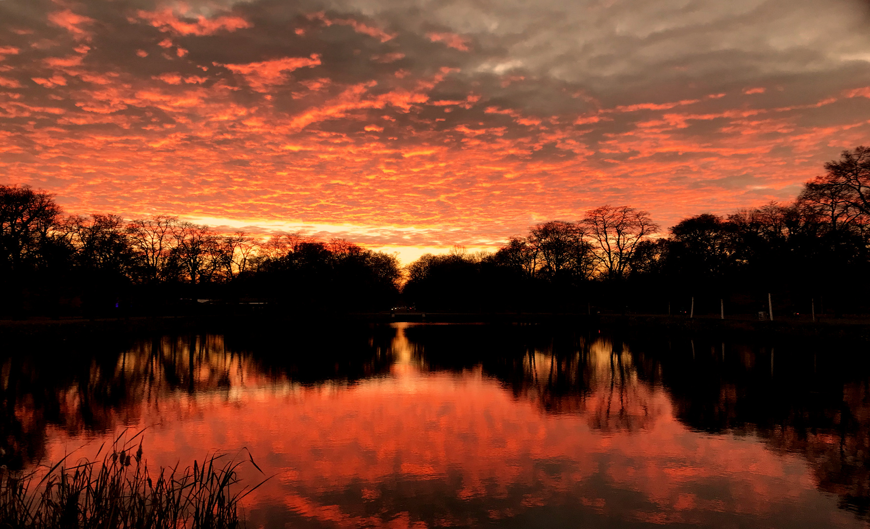 Abendlicher Herbsthimmel