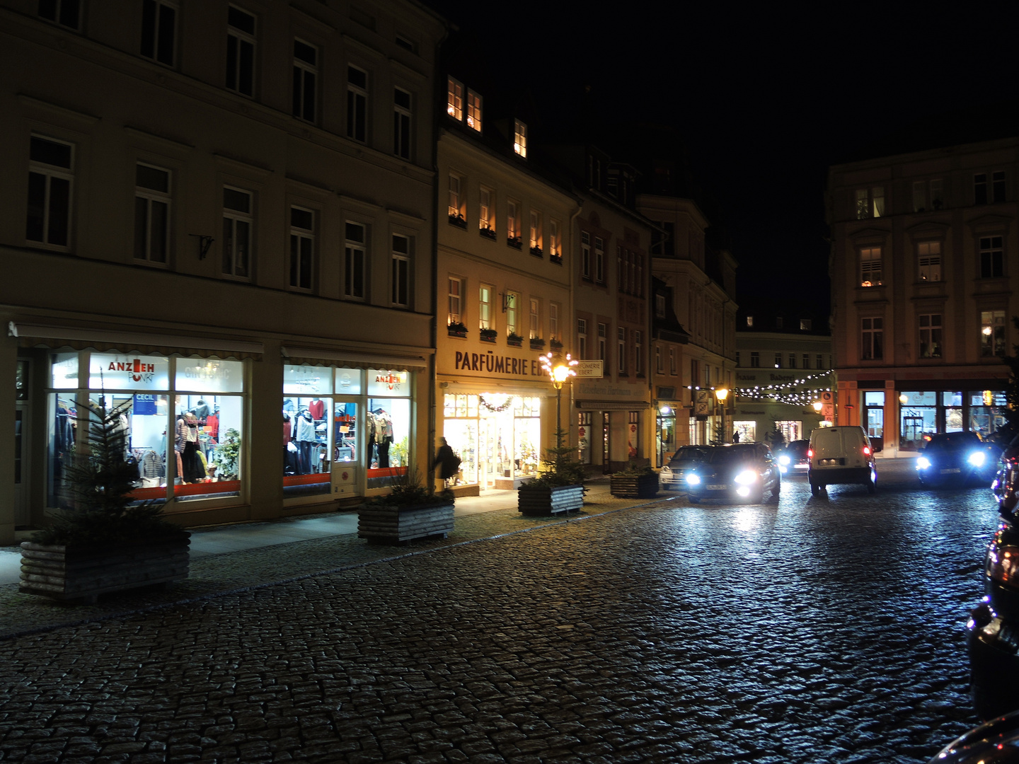 Abendlicher Kornmarkt Altenburg