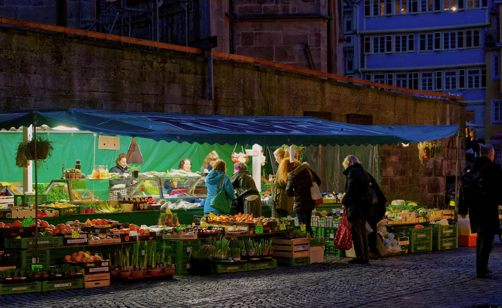 abendlicher Markt